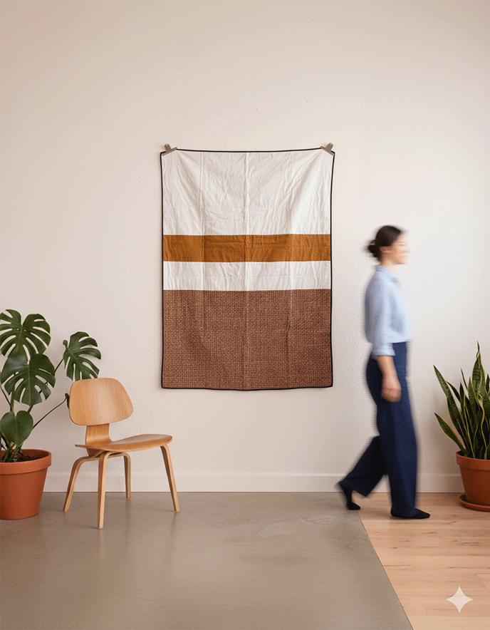 Quilt-amanecer-vichy-mostaza-hamabi-patchwork