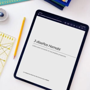 3 diseños Hamabi para crear tus propios proyectos de patchwork